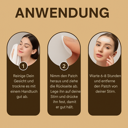 Stirnfalten-Patches mit Aloe-Vera von Lee-Loe